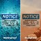 Signmission Hours Of Operation Mon - Fri _ Am - _, 14 in W x Rectangle, Vinyl Decal OS-2PACK-NS-D-1014-L-13541 - alternate 6